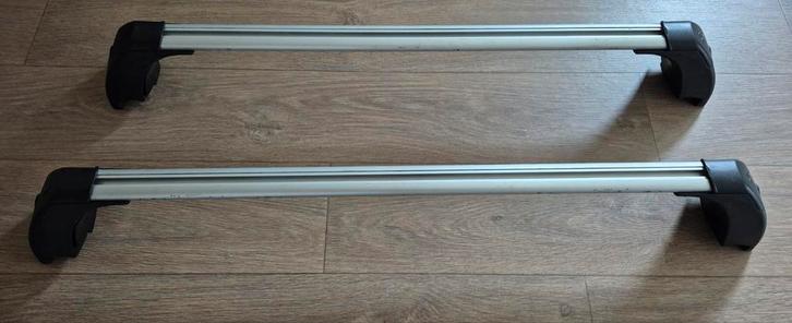 Originele dakdragers voor Peugeot 508 (met 1 fietsendrager), Auto diversen, Dakdragers, Gebruikt, Ophalen