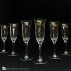 Chique loodkristal champagneglazen Capri Crystal Italia, Antiek en Kunst, Ophalen of Verzenden