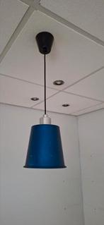 Hanglamp blauw, Huis en Inrichting, Lampen | Hanglampen, Ophalen, Zo goed als nieuw, Minder dan 50 cm