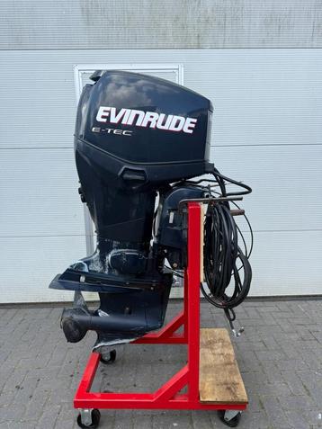 Evinrude Etec 75 PK Langstaart  incl toebehoren 2010 beschikbaar voor biedingen