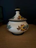 Modica Gouda Plateel Pot met Deksel, Ophalen of Verzenden