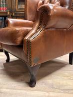 Chesterfield king oorfauteuil, Ophalen, Info@chesterfieldjunkie.nl, Nieuw, Leer