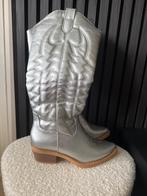 Cowboy laarzen zilver 37 nieuw, Hoge laarzen, Overige kleuren, Nieuw, Ophalen of Verzenden