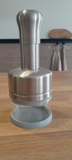 Hakmolen Uiensnijder RVS- Zo goed als nieuw!, Huis en Inrichting, Ophalen of Verzenden, Zo goed als nieuw