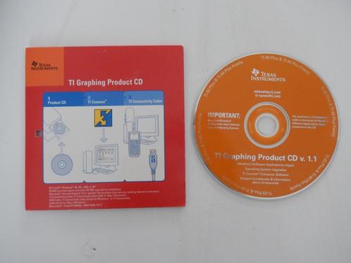 Texas Instruments Graphing product CD grafische rekenmachine, Diversen, Rekenmachines, Zo goed als nieuw, Grafische rekenmachine
