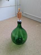 Groene wijnfles, Antiek en Kunst, Antiek | Glas en Kristal, Ophalen