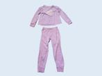 Lila pyjama met opdruk maat 122/128 ~ SJ2074, Ophalen of Verzenden, Gebruikt, Meisje, Nacht- of Onderkleding