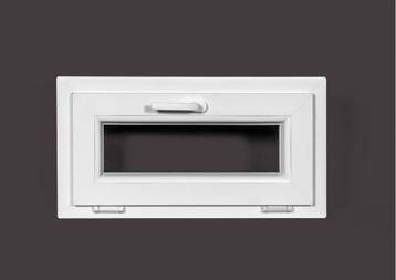 Kunststof kiepkozijn b70 x h40 RAL 9016 beschikbaar voor biedingen