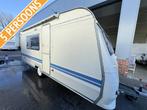 Adria Unica A 502 DK / 5 persoons / mover / zakluifel, Caravans en Kamperen, Caravans, Bedrijf, Treinzit, 750 - 1000 kg, Adria