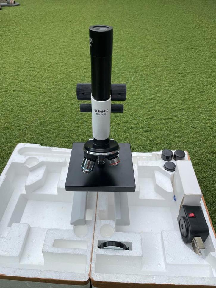 Euromex Biologische Microscoop - Zo goed als nieuw!, Audio, Tv en Foto, Optische apparatuur | Microscopen, Zo goed als nieuw, Biologische microscoop