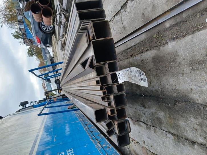 stalen profielen plat koker, Doe-het-zelf en Verbouw, Metalen, Nieuw, Ophalen
