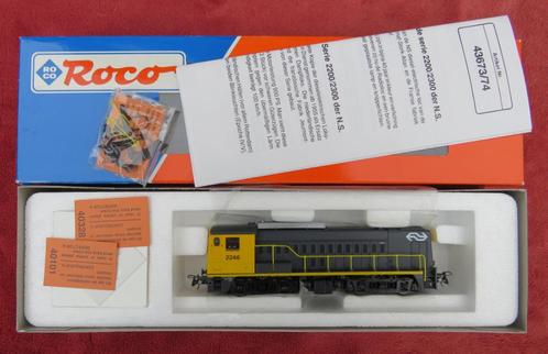 Roco 43673. NS 2246, Hobby en Vrije tijd, Modeltreinen | H0, Zo goed als nieuw, Locomotief, Gelijkstroom, Roco, NS, Ophalen of Verzenden