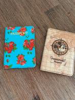 2 Paspoort hoezen, Ophalen of Verzenden, Gebruikt, Blauw
