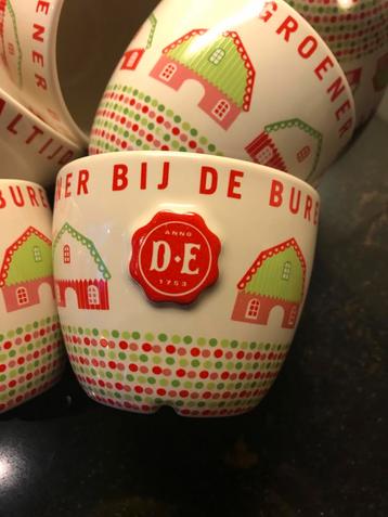 Douwe Egberts Burendagkopjes - Set van 7 beschikbaar voor biedingen