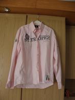 Origineel roze wit katoenen college overhemd GAASTRA L prima, Gaastra, Ophalen of Verzenden, Halswijdte 41/42 (L), Roze