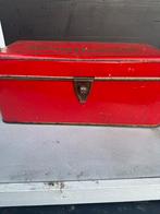 Blikken broodtrommel vintage, Verzamelen, Ophalen of Verzenden, Gebruikt