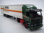 Tekno - Scania 143M miniatuur '' Nepro Hout Gouderak '', Ophalen of Verzenden, Zo goed als nieuw, Bus of Vrachtwagen, Tekno