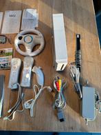 Nintendo Wii spelcomputer met 3 spellen, Spelcomputers en Games, Spelcomputers | Nintendo Wii, Ophalen of Verzenden, Gebruikt