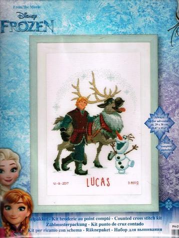 Cado aanbieding frozen borduurpakket geboorte, lucas 197 beschikbaar voor biedingen
