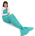 Zeemeermin deken turquoise 200x90, Ophalen of Verzenden, Zo goed als nieuw
