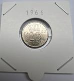 Nederland. Juliana. 25 Cent 1966. tegen Stempelfris. 1148-4, Ophalen of Verzenden, Koningin Juliana, 25 cent