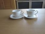 Dudson finest vitrivied 2 kop D8,5cm H6cm schotels D14,5cm, Huis en Inrichting, Overige materialen, Ophalen of Verzenden, Zo goed als nieuw