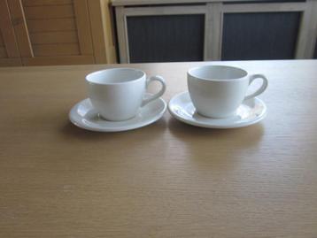 Dudson finest vitrivied 2 kop D8,5cm H6cm schotels D14,5cm beschikbaar voor biedingen