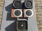 oldtimer retro luidsprekers speakers inbouw opbouw, Ophalen of Verzenden, Gebruikt