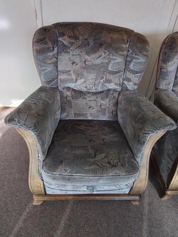 GRATIS op te halen: stoffen fauteuil / relaxstoel beschikbaar voor biedingen