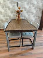 Gratis! Eettafel, Huis en Inrichting, Ophalen, Gebruikt, 50 tot 100 cm, Vijf personen of meer