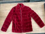 Nieuwe bordeaux rode S. Oliver jas teddy fluffy nepbont S/36, Kleding | Dames, Jasje, Ophalen of Verzenden, Zo goed als nieuw