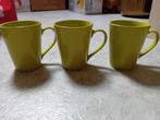 3 lime groen mokken / mok / NIEUW, Nieuw, Ophalen of Verzenden, Overige stijlen, Kop(pen) en/of Schotel(s)