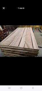 Japans eikenhouten pallets mooie brede planken, Ophalen, Zo goed als nieuw, 250 cm of meer, Planken