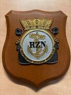 Marine schildje reüniegroep zeemacht Nederland, Verzamelen, Verzenden, Marine, Nederland, Embleem of Badge