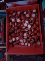 50 stuks houten lieveheersbeestjes, Verzenden, Nieuw, Materiaal