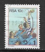 Rep Zuid Afrika 1983 Sport rugby, Verzenden, Zuid-Afrika, Gestempeld
