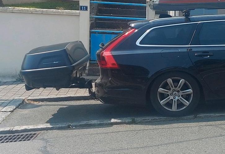 Hapro Boxer L 420 liter trekhaakkoffer, Auto diversen, Dakkoffers, Ophalen