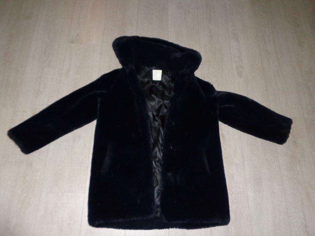 zwarte warme dameswinterjas van Sandro,maat 38, Kleding | Dames, Jassen | Winter, Ophalen of Verzenden, Zo goed als nieuw, Maat 38/40 (M)