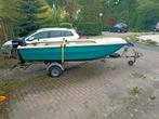 Visboot op trailer, Watersport en Boten, Ophalen, Gebruikt