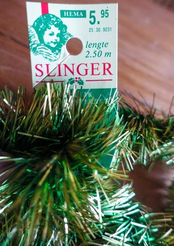dikke groen gouden decoratieve slinger beschikbaar voor biedingen
