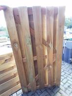 Houten schutting deur, Ophalen, 80 tot 100 cm, Minder dan 200 cm, Nieuw