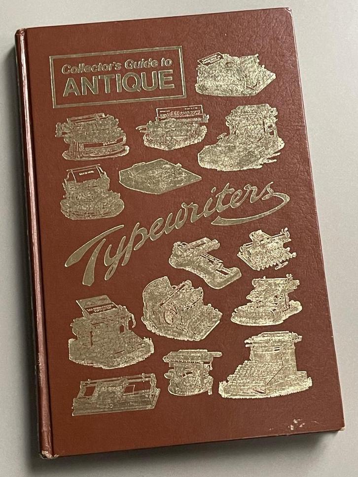 Collector's Guide to Antique Typewriters  Dan Post (1982) , Diversen, Typemachines, Ophalen of Verzenden