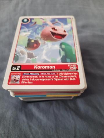 Set Digimon TCG kaarten - EX8 beschikbaar voor biedingen