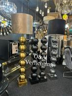 Bollen vloerlampen in 5 kleuren verkrijgbaar met croco kap, Metaal, Eric Custer, Nieuw, Ophalen of Verzenden