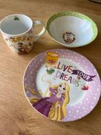 Kinderservies set prinses live your dreams, Huis en Inrichting, Keuken | Servies, Ophalen of Verzenden, Zo goed als nieuw, Overige stijlen