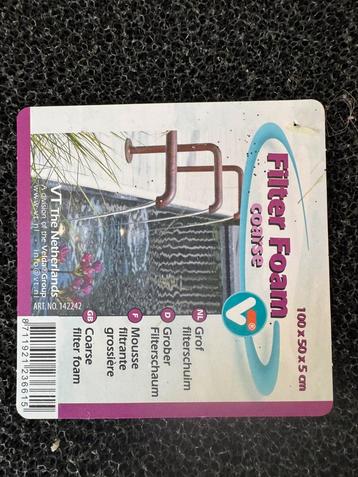 Filtermat (100x50x5) drainage bodem beschikbaar voor biedingen