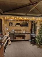 Showroommodel Buitenkeuken Overkapping - Douglas Hout, Ophalen of Verzenden, Nieuw, Houtskool, Vrijstaand