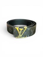 LV initials riem met gouden gesp | €70, 95 tot 105 cm, Nieuw, Ophalen of Verzenden, Riem of Ceintuur