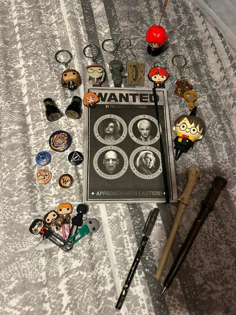 Harry potter spulletjes, Verzamelen, Harry Potter, Ophalen of Verzenden, Zo goed als nieuw