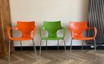 Leuke Design stoelen - Diverse kleuren op voorraad, Nieuw, Vijf, Zes of meer stoelen, Blauw, Metaal